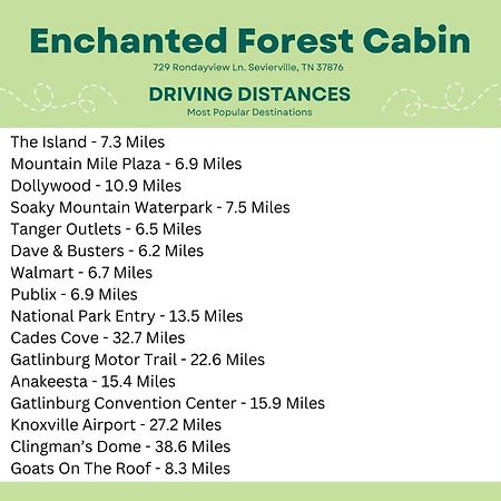 Enchanted Forest Cabin And Teepee! Lights & Laser Show! Private Hot Tub! Unique Stay! Sevierville Exterior foto