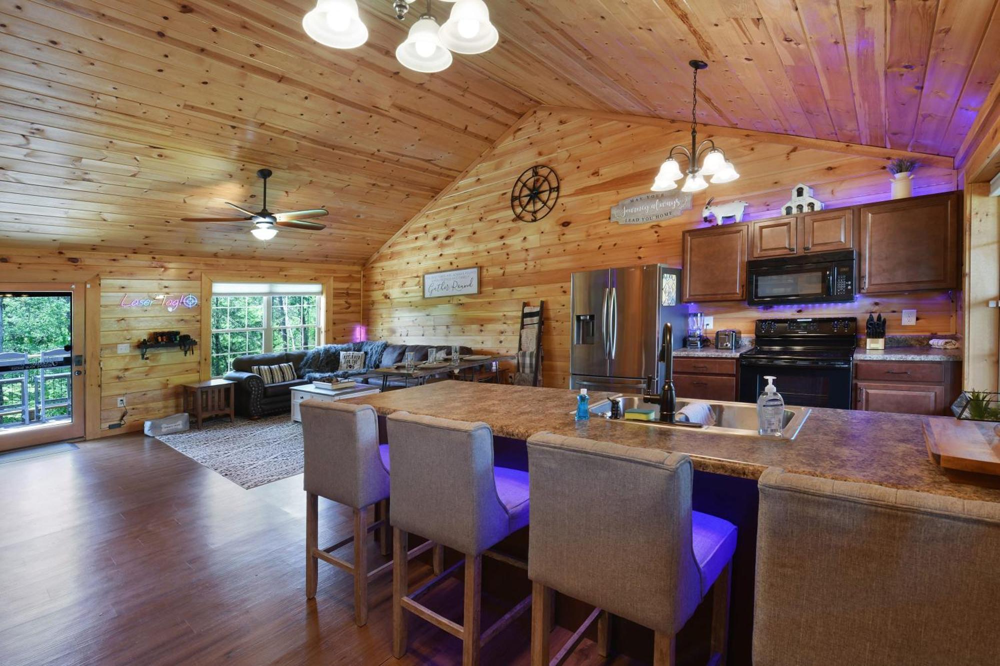 Enchanted Forest Cabin And Teepee! Lights & Laser Show! Private Hot Tub! Unique Stay! Sevierville Exterior foto